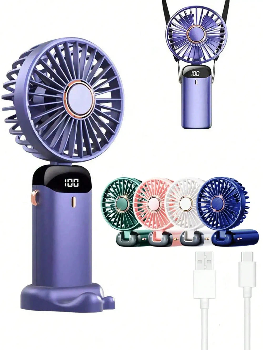 Portable Foldable Handheld Fan